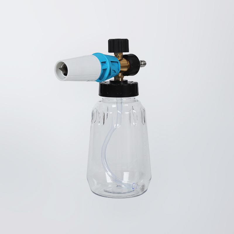 ปืนล้างรถแรงดันสูงและหม้อโฟม