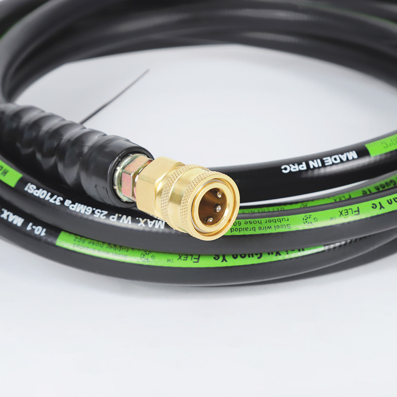 เครื่องซักผ้ารถยนต์ปืนน้ำแรงดันสูงปรับให้เข้ากับท่อน้ำเสีย