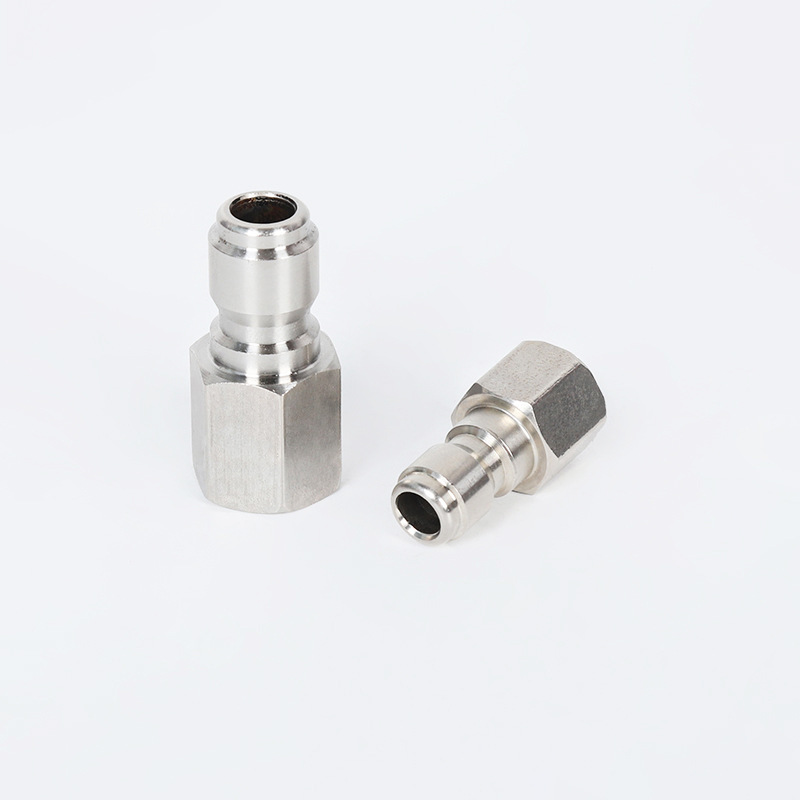 เครื่องทำความสะอาดแรงดันสูงตรงผ่านขั้วต่อแบบหมุนเร็ว