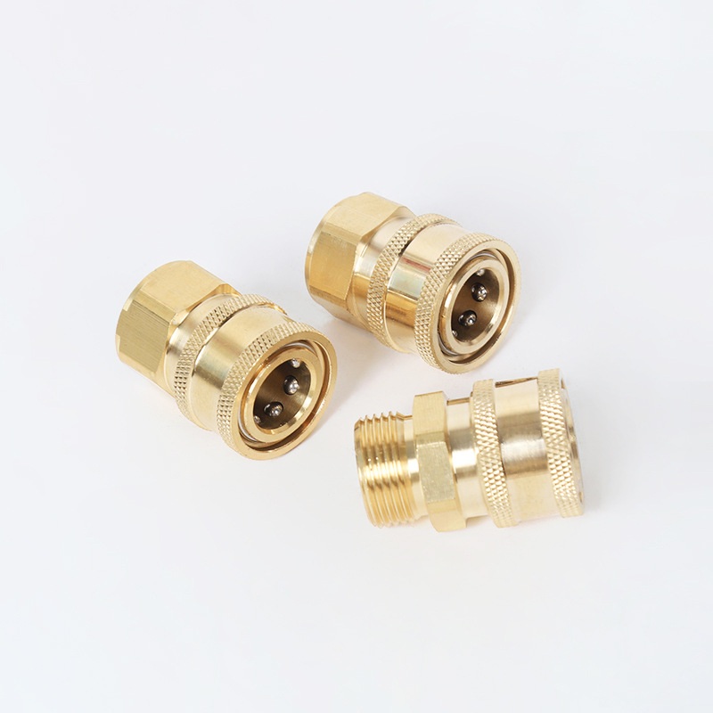 เครื่องทำความสะอาดแรงดันสูงเปลี่ยนอย่างรวดเร็ว 1/4 ยูเนี่ยนปลั๊กเร็ว