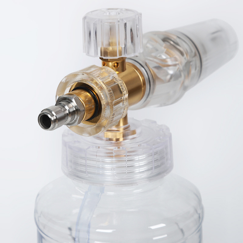 โฟมสีขาวปากแรงดันสูง