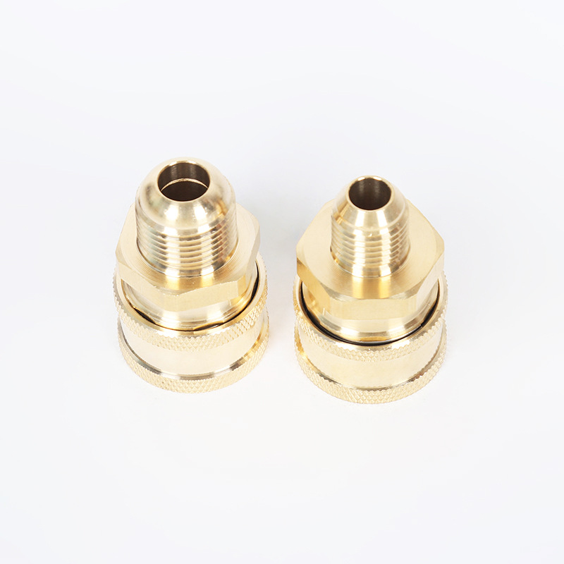 เครื่องซักผ้าความดันสูงเครื่องซักผ้าทองแดง 3/8 ปลั๊กด่วน