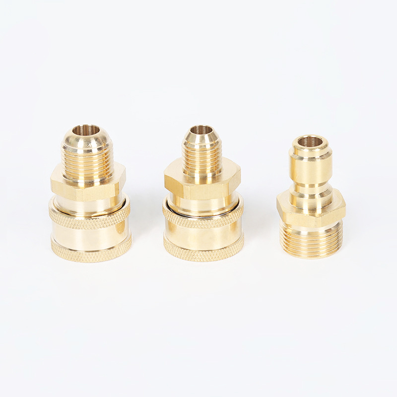 เครื่องซักผ้าความดันสูงเครื่องซักผ้าทองแดง 3/8 ปลั๊กด่วน