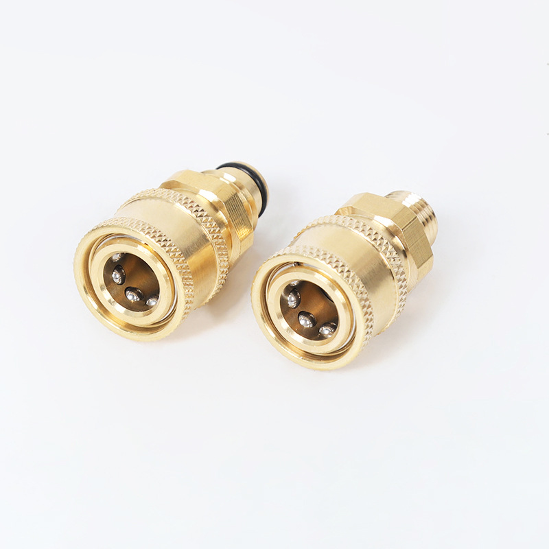 การแปลงหัวหัวฉีดหัวฉีดน้ำ 1/4 ยูเนี่ยนปลั๊กด่วน