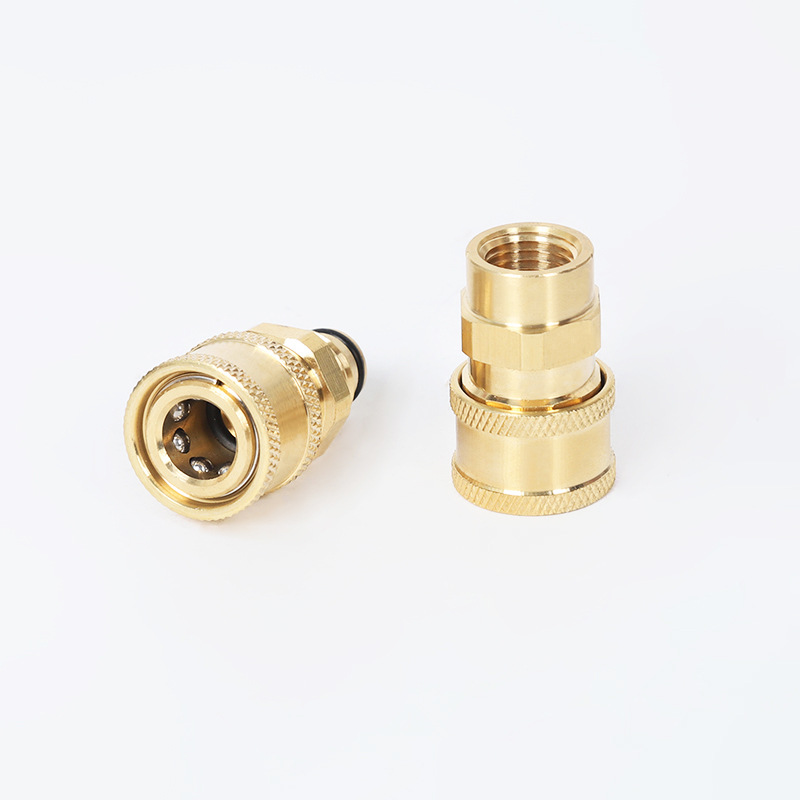 การแปลงหัวหัวฉีดหัวฉีดน้ำ 1/4 ยูเนี่ยนปลั๊กด่วน