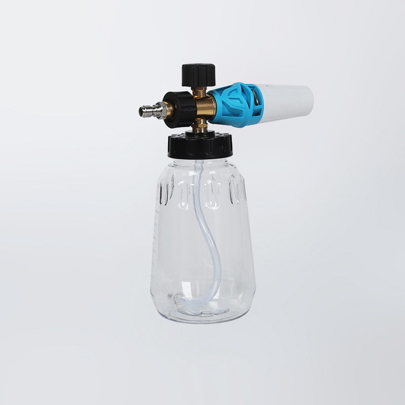 ปืนล้างรถแรงดันสูงและหม้อโฟม