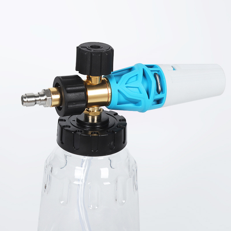 ปืนล้างรถแรงดันสูงและหม้อโฟม