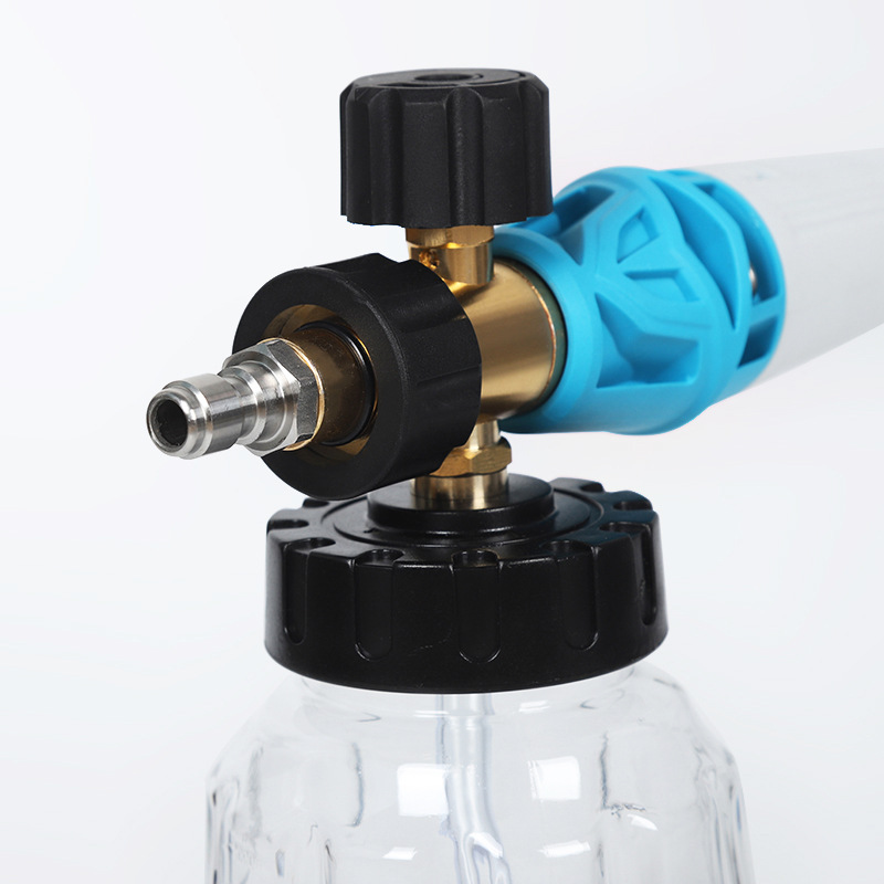 ปืนล้างรถแรงดันสูงและหม้อโฟม