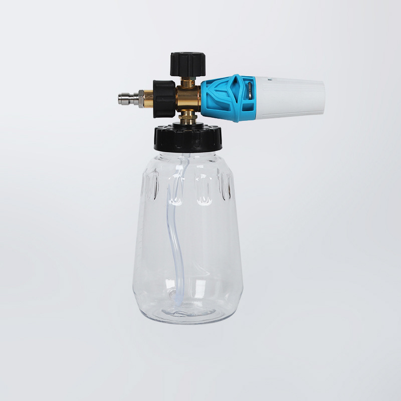 ปืนล้างรถแรงดันสูงและหม้อโฟม