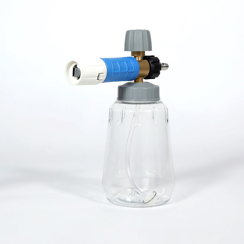 ความดันสูงในเชิงพาณิชย์รถโปร่งใสล้างหม้อกระถางโฟมขนาดใหญ่