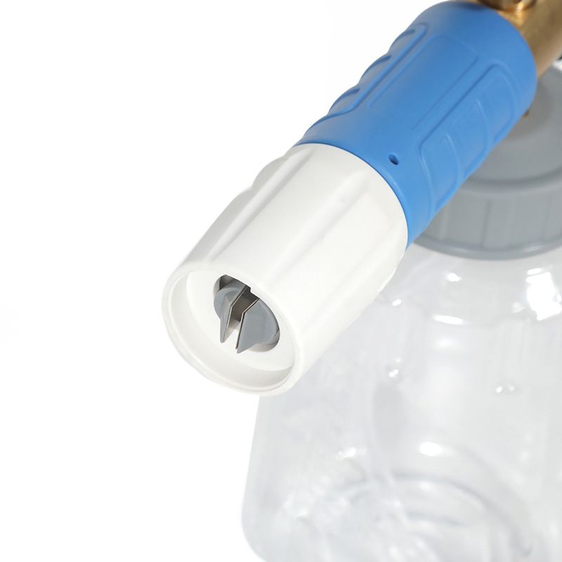 ความดันสูงในเชิงพาณิชย์รถโปร่งใสล้างหม้อกระถางโฟมขนาดใหญ่